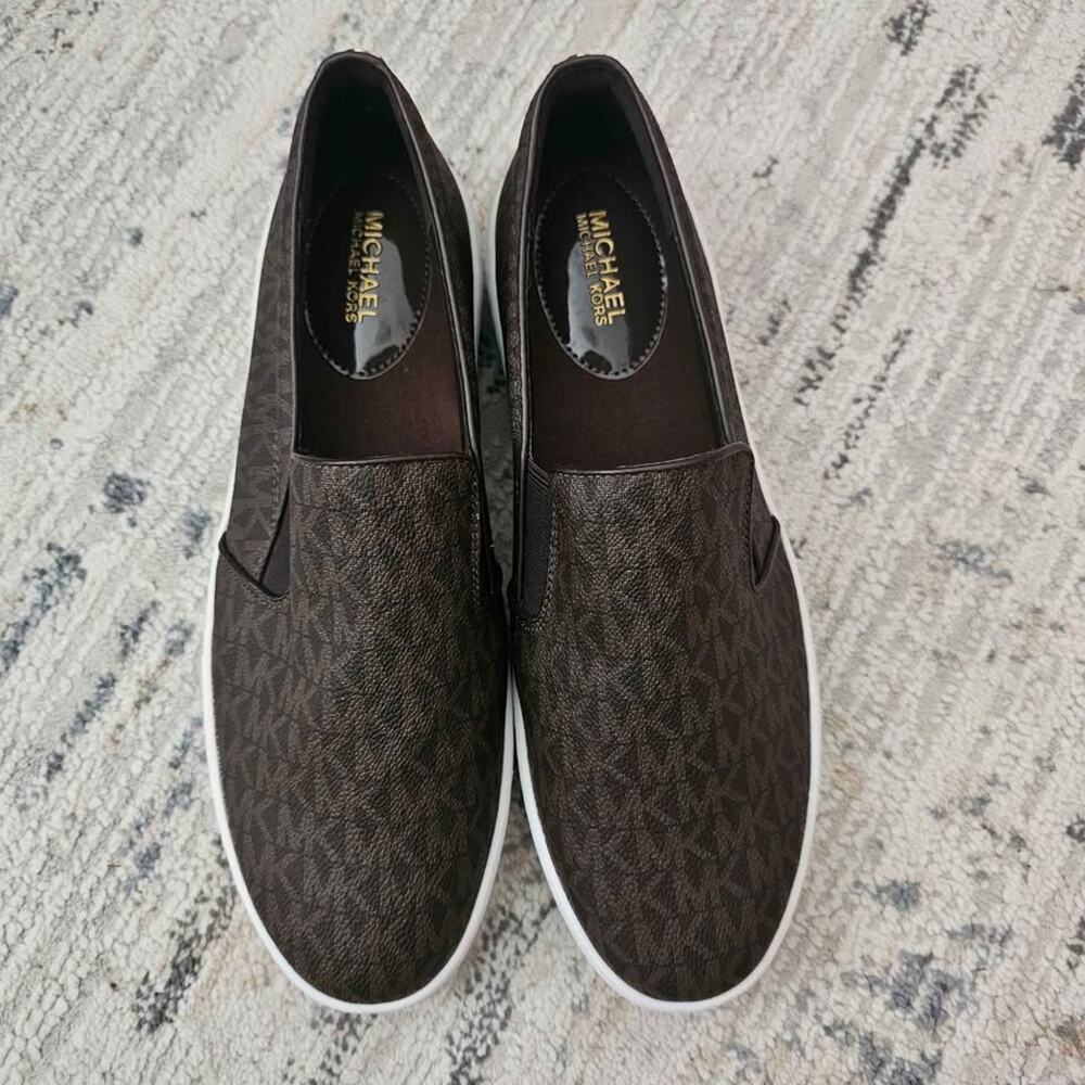 Michael Kors KEATON Slip On Sneakers Women's Size 10